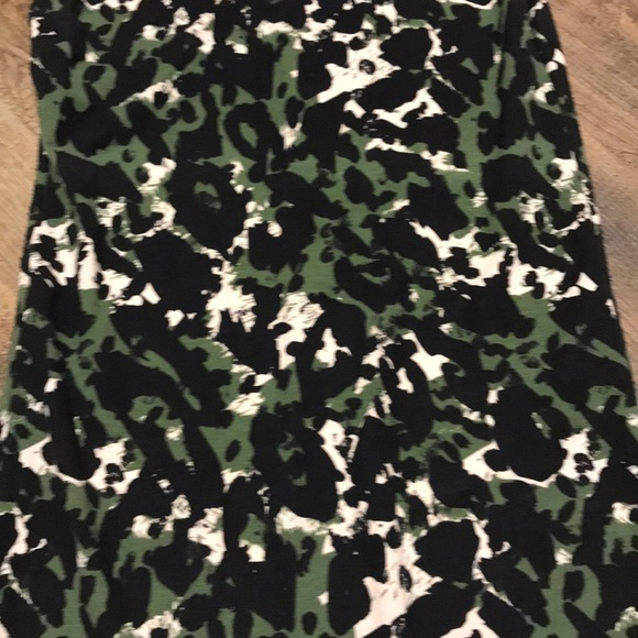 Topshop Camouflage Print Body Con Mini Dress 4 - Picture 3 of 8